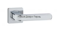 Ручки дверные S-Locked A-115 CP/white