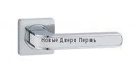 Ручки дверные S-Locked A-115 CP/white