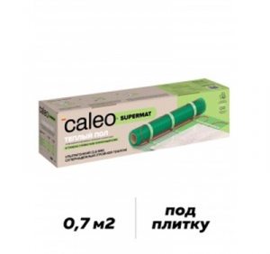 Нагревательный мат CALEO SUPERMAT 200-0,5 140Вт (0,7м2 под плитку)