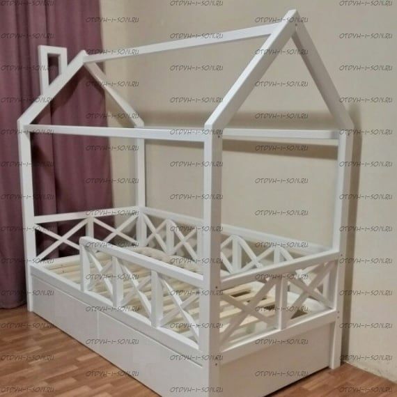 Кровать-Домик Simple Прованс №16