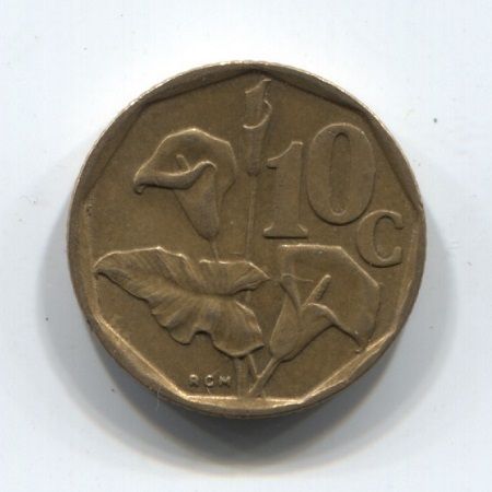 10 центов 1993 года ЮАР