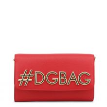 Сумка клатч женская Dolce&Gabbana BB6436AH531H W468 RED из натуральной кожи (Италия)