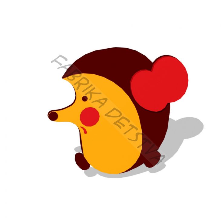 Декор уличный "Ежик"