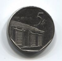 5 сентаво 1996 года Куба