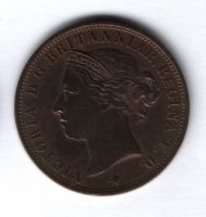 1/12 шиллинга 1881 года Джерси XF+