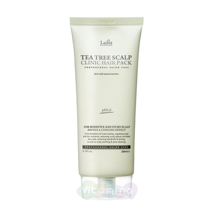La'dor Маска-пилинг для кожи головы с чайным деревом Tea Tree Scalp Hair Pack, 200 мл