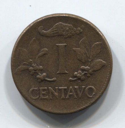 1 сентаво 1966 года Колумбия