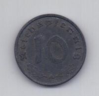 10 пфеннигов 1941 года AUNC Германия