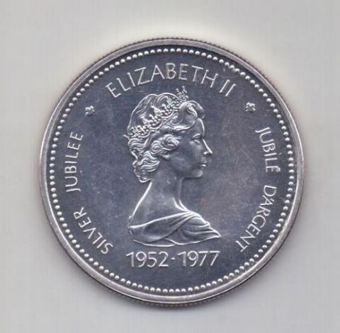 1 доллар 1977 года UNC Канада Великобритания
