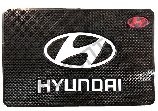 Коврик противоскольз. Марки авто HYUNDAY (12*19см) CAA16