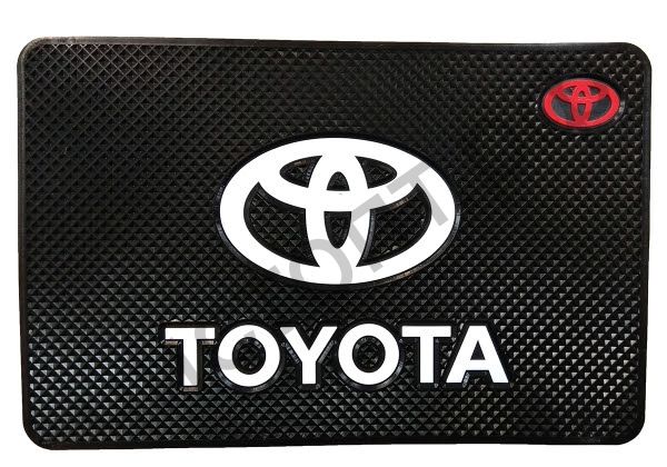 Коврик противоскольз. Марки авто TOYOTA (12*19см) CAA15