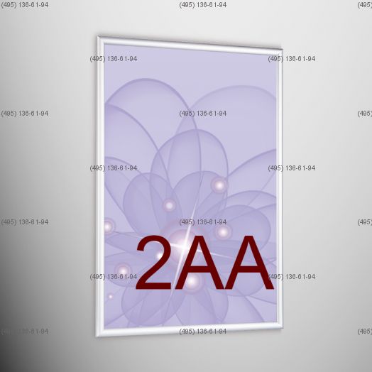 Световая панель Frame LED Framelight Classic (фреймлайт), односторонняя, 2AA CITY, габаритный размер 1200х1800 мм