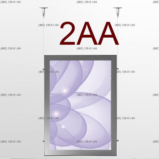 Световая панель MAGNETIC, двусторонняя, 2AA CITY, габартный размер 1200х1800 мм
