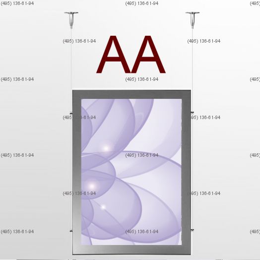 Световая панель MAGNETIC, двусторонняя, формат AA, 1000х1500  мм