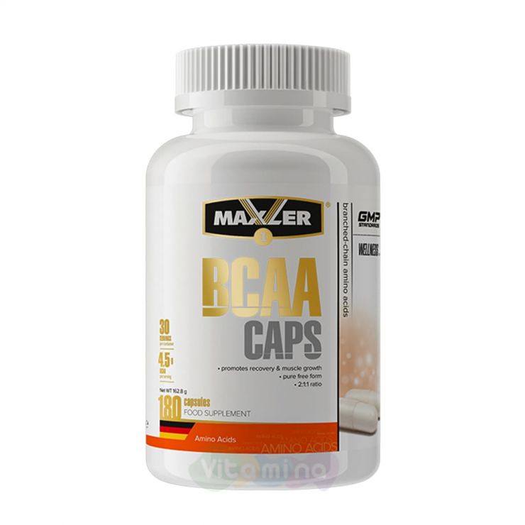 Maxler BCAA, 180 капс