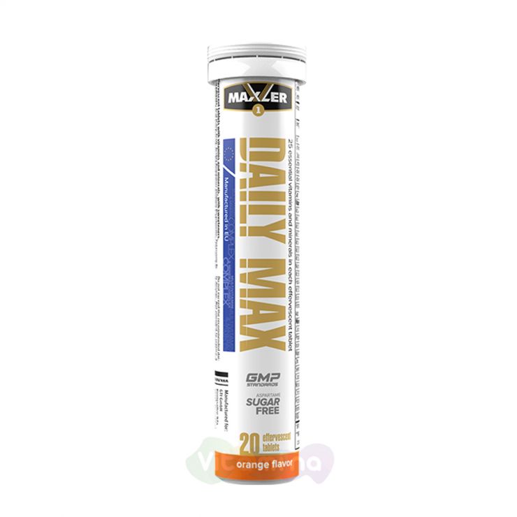 Maxler Daily Max Effervescent Tabs, 20 табл купить в интернет-магазине ...