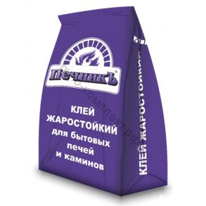 Клей для облиц. печей и каминов Печник (+250 С), 10кг