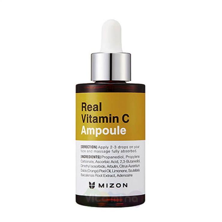 Mizon Концентрированная сыворотка с 19% содержанием витамина С Real Vitamin C Ampoule, 30 мл