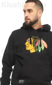 Толстовка "NHL Chicago Black Hawks" черная (Арт. 366660)