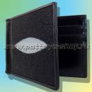 Визитница/ обложка для водительских прав/зажим для денег из кожи ската