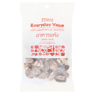 Грибы шиитаке сушеные крупные Tesco Everyday 60 гр