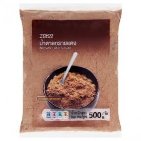 Сахарная пудра тростниковая Tesco Brown Cane Sugar 500 гр