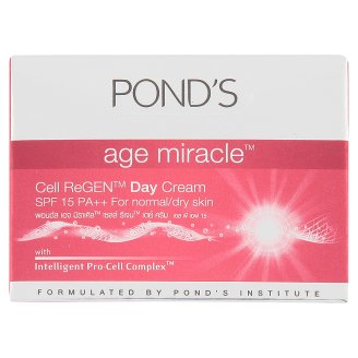 Крем антивозастной дневной с УФ-защитой 15 Pond's Age Miracle Cell Regen Facial Day Cream SPF 15 PA++ 10 гр