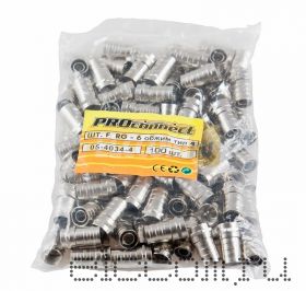 РАЗЪЁМ F-разъем RG-6 обжим (тип 4) PROCONNECT