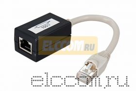 Переход 8p-8c шт.-гн. RJ-45 с проводом 20 см REXANT