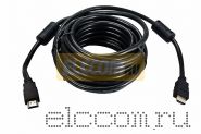 Шнур HDMI - HDMI gold, 2М, с фильтрами REXANT