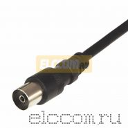 Шнур TV PLUG - TV JACK 7.0 м Белые GOLD REXANT