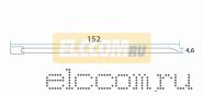 Хомут стальной 4.6 х 152 мм 50 шт REXANT