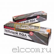 Теплый пол (нагревательный МАТ) REXANT Extra, площадь 1, 0 м2 (0, 5 х 2, 0 метра), 160Вт, (двух жильный)