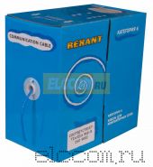 Кабель UTP 4PR 23AWG CAT6 305м REXANT