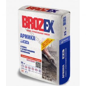 Brozex NF45 Стяжка с армирующими волокнами, 25кг, шт код:127903