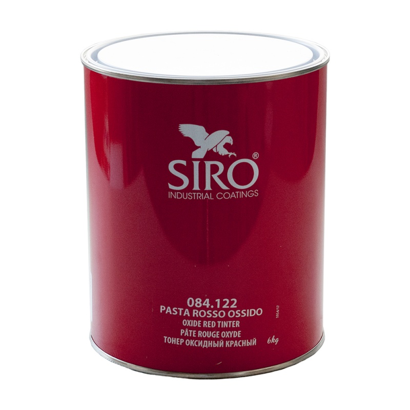 Siro 084.122 Oxide Red Пигментная паста, объем 6кг.