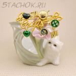 Брошь "Я люблю рукоделие" (Danecraft, США)