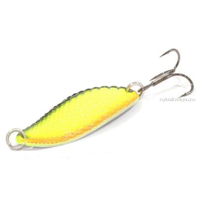 Блесна колеблющаяся Sprut Santoku Spoon 65мм / 23 гр / цвет: TOBK