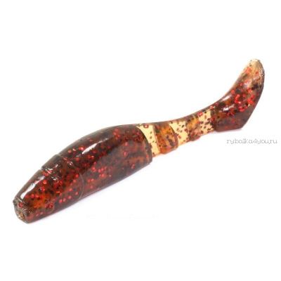 Мягкая приманка Sprut Taimo 100 мм / 13 гр / упаковка 4 шт / цвет: MORS