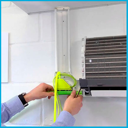 Монтаж проточной дренажной помпы кондиционера