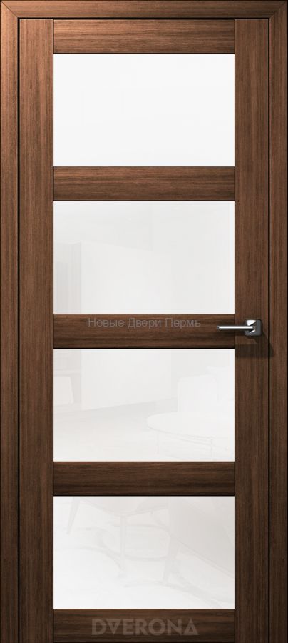 "Кватро" Межкомнатная дверь со стеклом Дверона