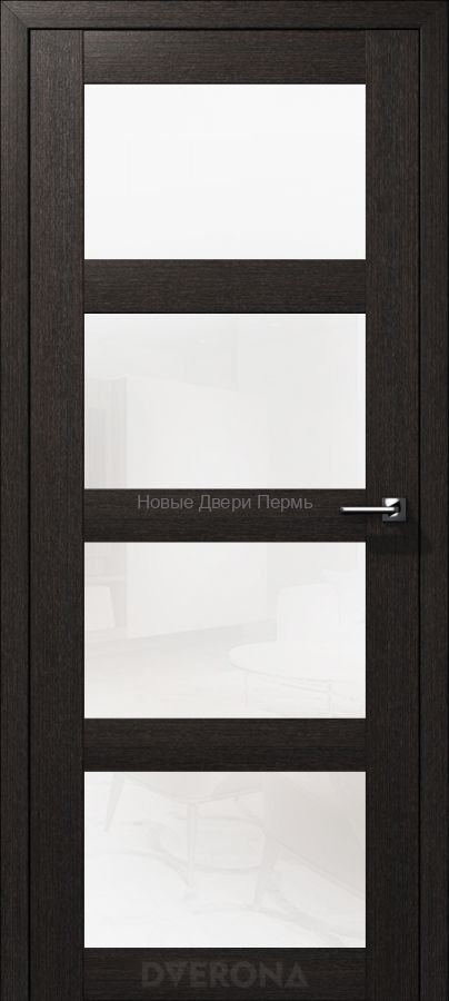 "Кватро" Межкомнатная дверь со стеклом Дверона