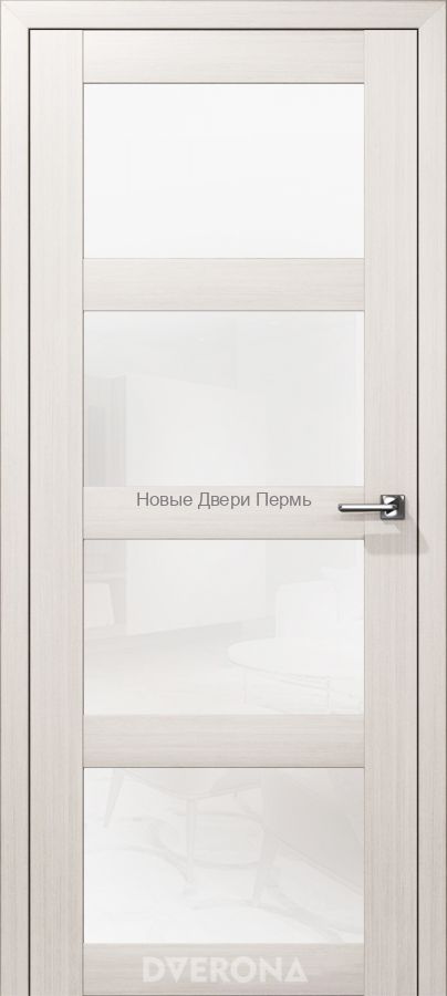 "Кватро" Межкомнатная дверь со стеклом Дверона
