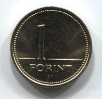 1 форинт 2003 года Венгрия UNC