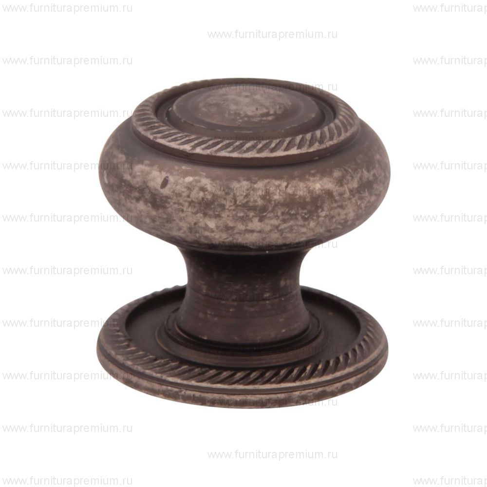 Мебельная ручка-кнопка Melodia 802 Georgian D32 мм