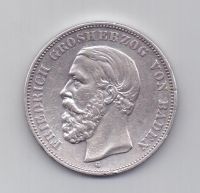 5 марок 1902 года Редкий!!! Баден Германия