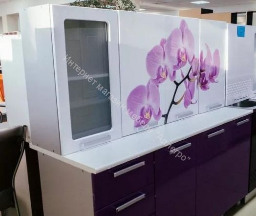 Кухонный гарнитур "Орхидея" 1,6 м