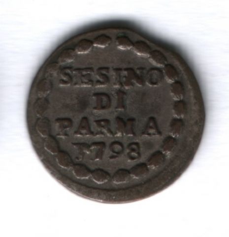 1 сесино 1798 года Парма Италия