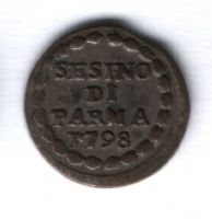 1 сесино 1798 года Парма Италия