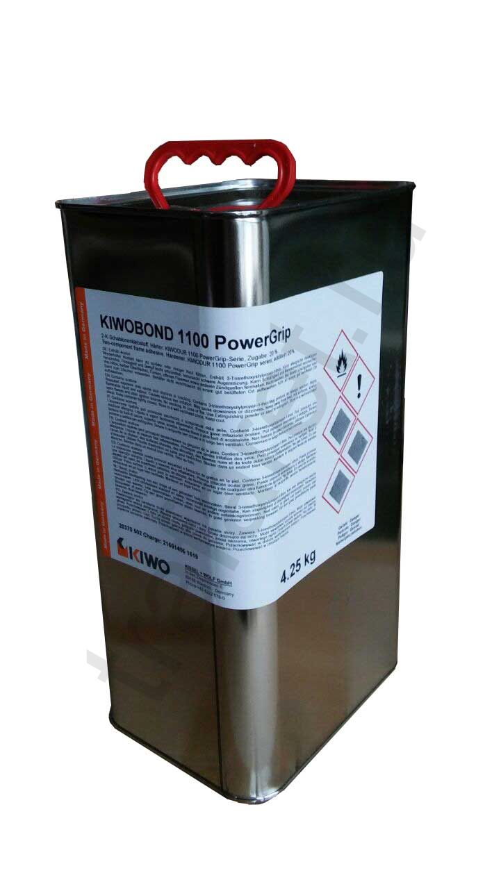 KIWOBOND® 1100 PowerGrip (0,7 + 0,14 кг.) / (4.25 кг + отвердитель отдельно!). Клей для приклеивания сетки к раме.